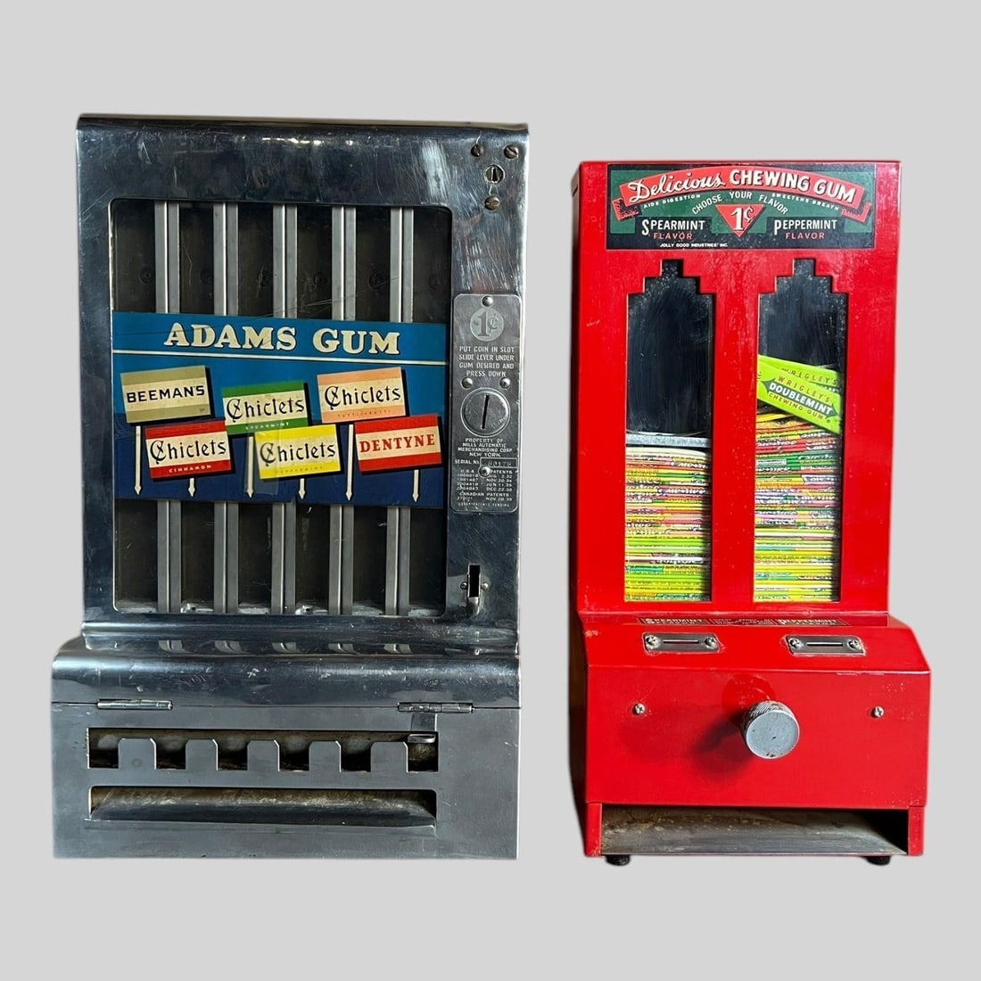 Mills Adams Jolly Good Gum Dispenser, Lot of 2 (1 of 7)