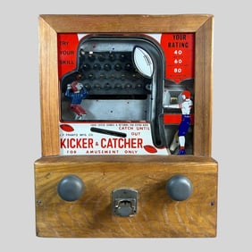 J. F. Frantz MFG Coin Op Football Arcade Game 1940