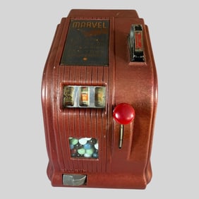 Daval Marvel Trade Stimulator Gumball Machine