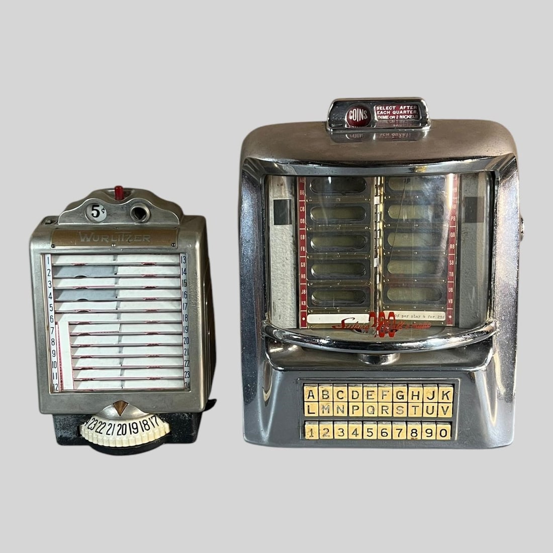 Wurlitzer Seeburg Wallbox Remote Jukebox Selector (1 of 8)