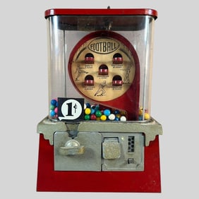 Football Themed 1 Cent Gumball Machine