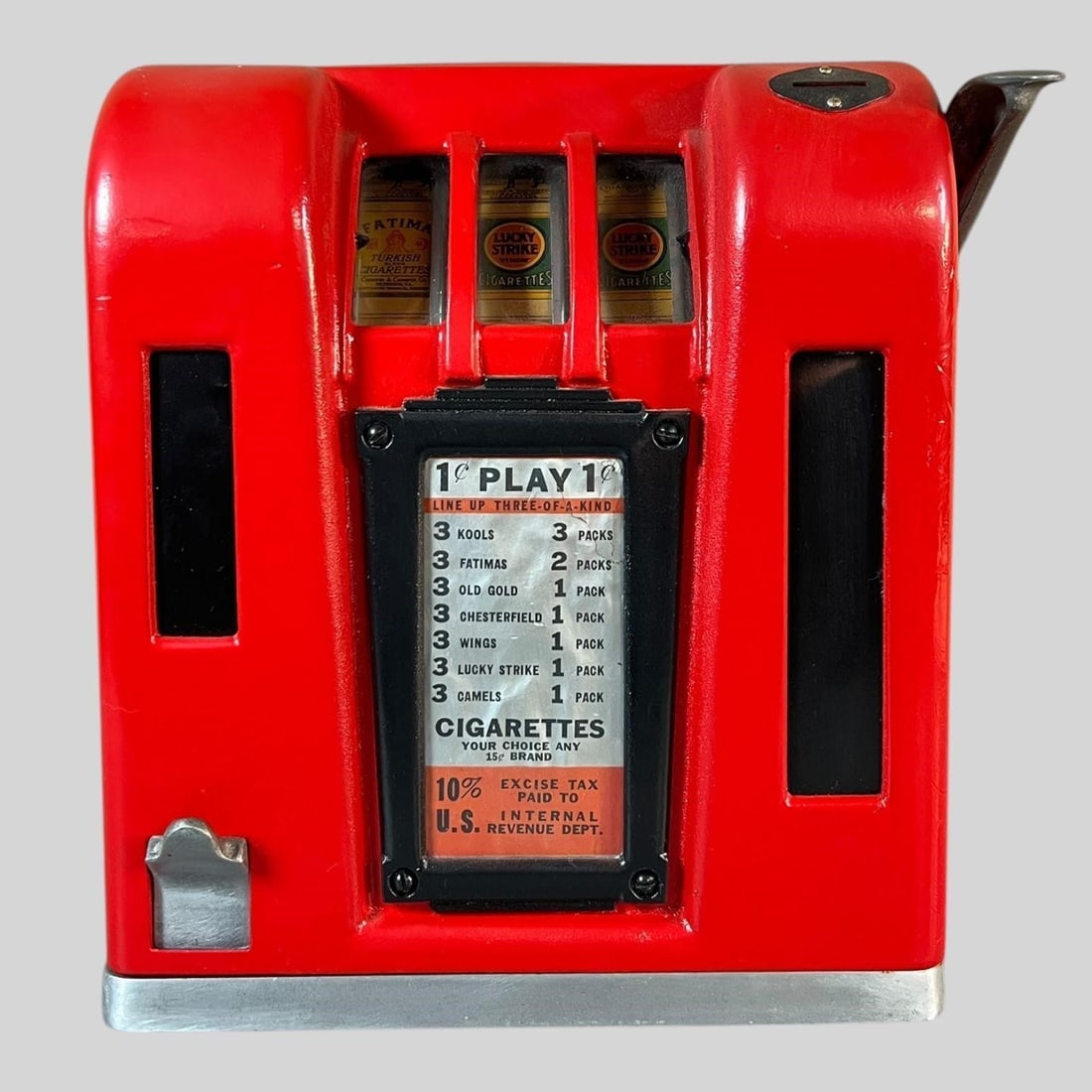 Zephyr 1 Cent Cigarette Trade Stimulator (1 of 7)