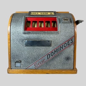 Dixie Dominoes Spelling Bee Coin Op Slot Machine