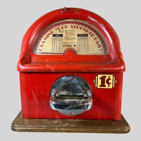 Mercury Athletic Scale Strength Tester W/Key