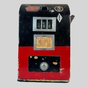 Bally 5 Cent 3-Reel Slot Machine W/Key