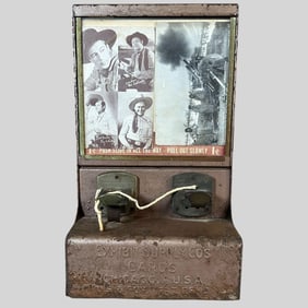 Exhibit Supply Co. Trade Cards Vending Machine