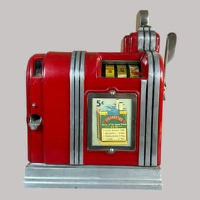 Jennings 5 Cent Cigarette Trade Stimulator