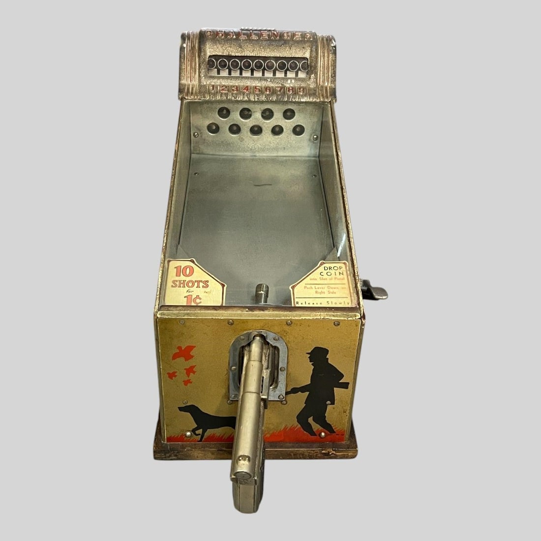 ABT Challenger 1 Cent Shooting Arcade Game (1 of 6)
