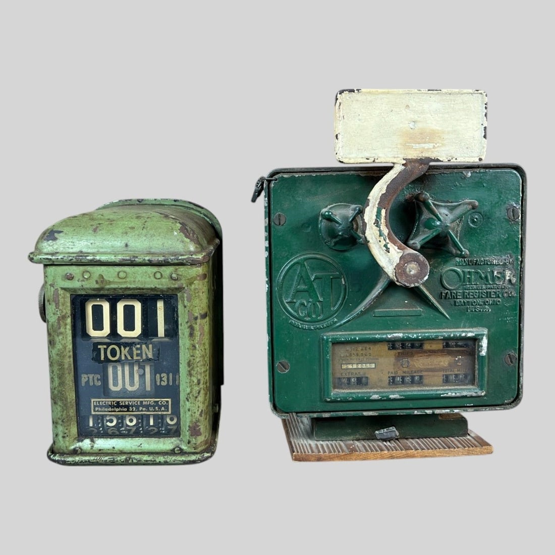 Electric Service Meter Ohmer Trolley Fare Counter (1 of 7)