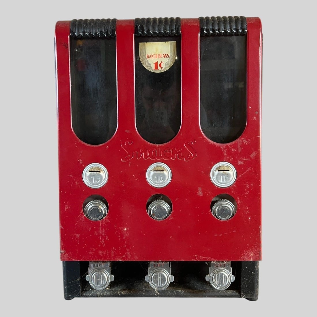 Snacks 1 Cent Triple Vending Machine (1 of 6)