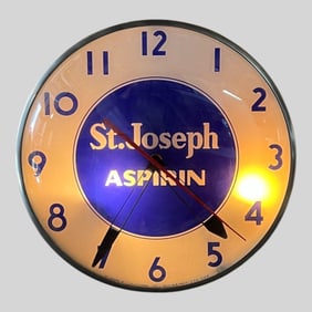 Telechron Electric for St. Joseph Aspirin Clock