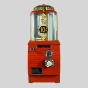 Northwestern Oak Acorn Tab Gum Vending Machine