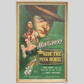 Ride The Pink Horse 1947 Movie Poster