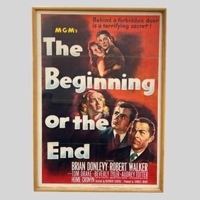 The Beginning or the End 1947 Movie Poster