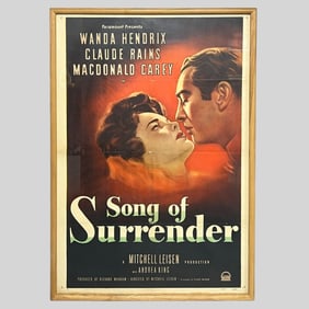 Song of Surrender 1949 Movie Poster