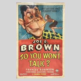 So You Won't Talk? 1940 Movie Poster