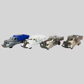 Marx Street Cleaning and Farm Truck, Lot of 4