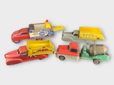 Wyandotte Hubley GMC Service Truck, Lot of 4