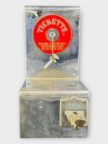Vintage Mills Tickette Coin Op Fortune Teller