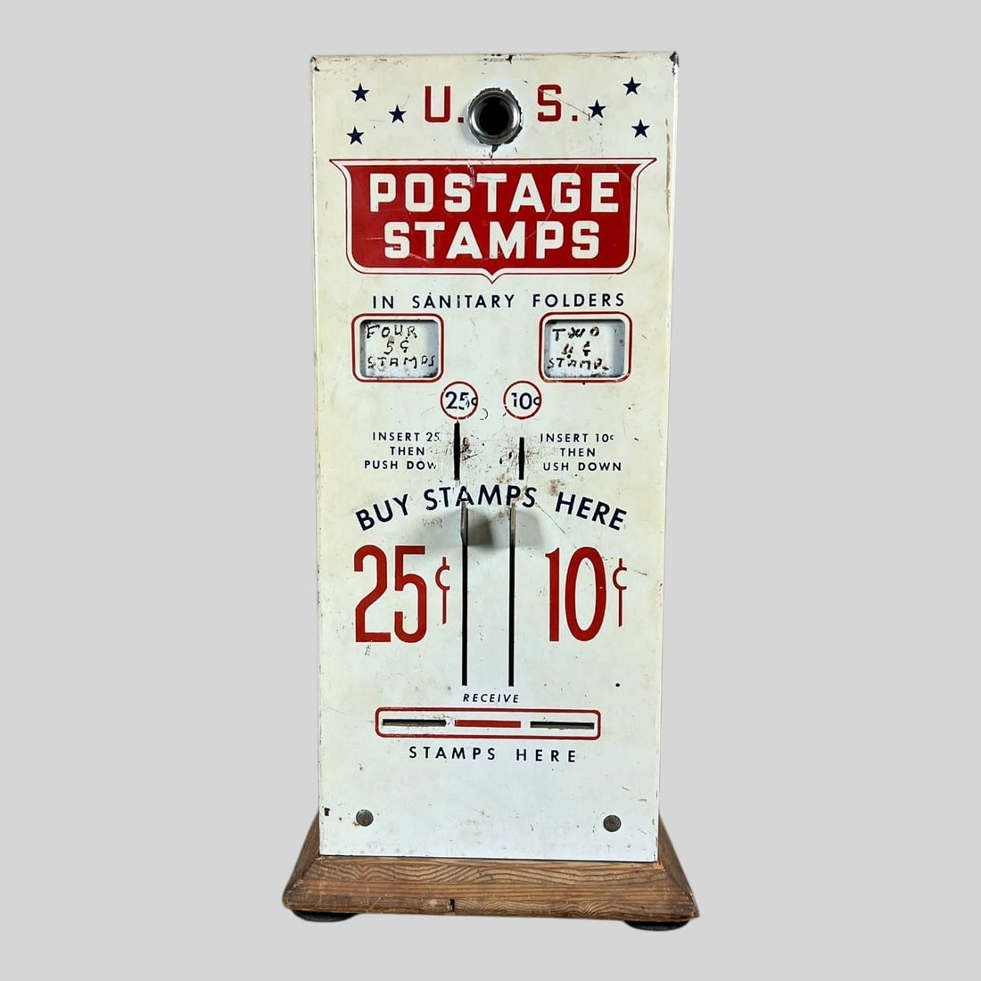Vintage U.S Postage Stamp Vending Machine (1 of 6)
