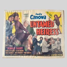 Untamed Heiress Judy Canova # 54-169 Movie Poster