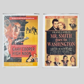 Lot of 2 Vintage Movie Posters