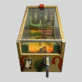 Rare 1941 Texas Leaguer Arcade Game by Keeney