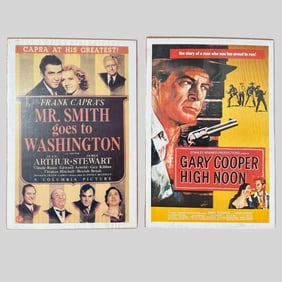 Lot of 2 Vintage Movie Posters