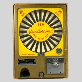 Vendorama Ball Point Pen 10c Vending Machine
