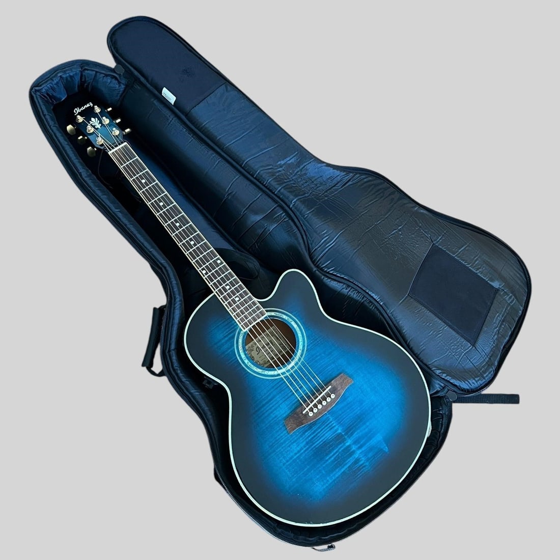 Ibanez AEL20-TBS-14-01 Acoustic Electric Guitar (1 of 16)