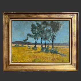 Abraham Pariente (B. 1962) Landscape Oil Painting