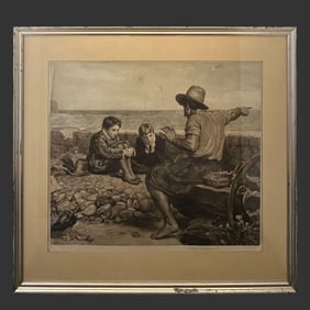 After John Everett Millais Boyhood of Raleigh