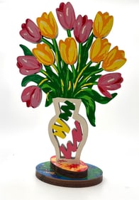 David Gerstein (Israel, b. 1944) Flower Sculpture