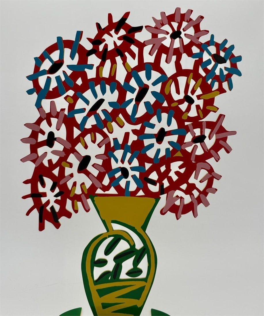 David Gerstein (Israel, b. 1944) Flowers Sculpture (1 of 6)