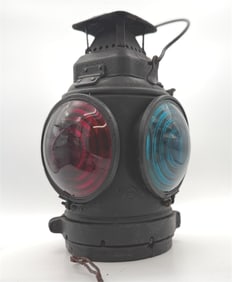 The Adlake Non-Sweating Train Marker Lamp Chicago