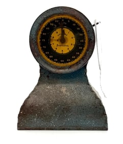 Kingsbury Coin Registering Bank Clock Banclock