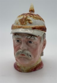 Otto Von Bismarck Porcelain German Tobacco Jar