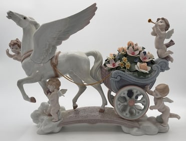 Lladro Spain Celestial Journey Porcelain Figurine