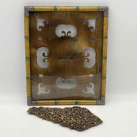 Jay Strongwater Crystal Enamel Photo Frame