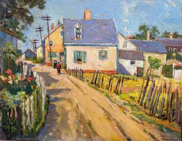 After Pauline Palmer (USA, 1867-1938) Oil Painting