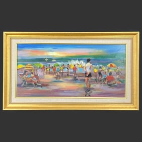 John Reilly (USA, 1942-2021) Oil Painting