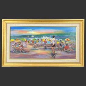 John Reilly (USA, 1942-2021) Oil Painting (1 of 5)