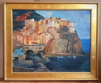 Jason Mao (Modern)Oil Painting Landscape on Canvas