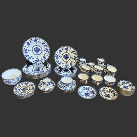 Lot of 48 Mintons W.H. Plummer NYC Porcelain Set