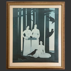 Will Barnet (USA, 1911-2012) 'The Three Muses'