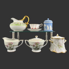 Vintage Lot of 6 Miscellaneous Porcelain Items
