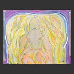 Serban Chelariu (20thC) Acrylic Painting on Canvas