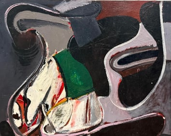 Serban Chelariu (20thC) Acrylic Painting on Canvas