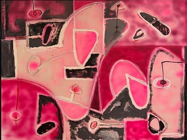 Serban Chelariu (20thC) Acrylic Painting on Canvas
