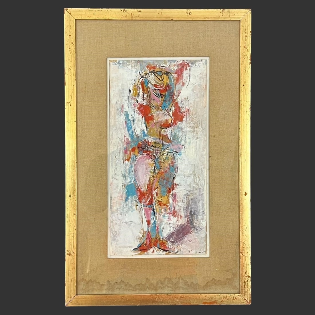 Edmund E. Neimann (American, B.1909) Painting (1 of 5)